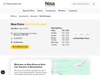 Website Screenshot Nisa Extra