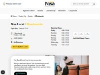 Website Screenshot Nisa Local