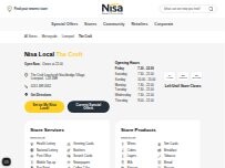 Website Screenshot Nisa Local