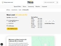 Website Screenshot Nisa Local