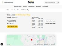 Website Screenshot Nisa Local