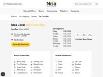 Website Screenshot Nisa Local
