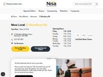 Website Screenshot Nisa Local