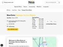 Website Screenshot Nisa Extra