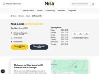 Website Screenshot Nisa Local