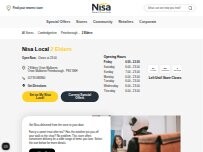 Website Screenshot Nisa Local