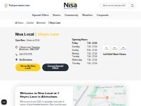 Website Screenshot Nisa Local