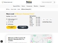 Website Screenshot Nisa Local