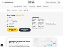 Website Screenshot Nisa Local