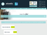 Attwells Solicitors website screenshot