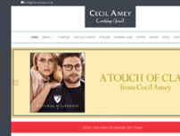 Cecil Amey Opticians website screenshot