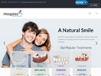 Magpies Dental Practice website screenshot