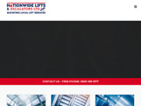 Screenshot for http://www.nationwide-lifts.com