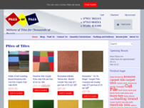 Piles Of Tiles website screenshot