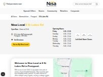 Website Screenshot Nisa Local