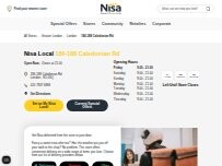 Website Screenshot Nisa Local