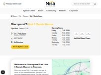 Website Screenshot Giacopazzi'S