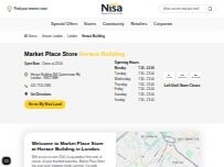Website Screenshot Market Place Store