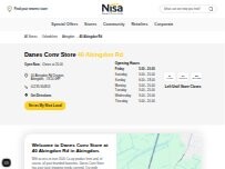 Website Screenshot Danes Conv Store