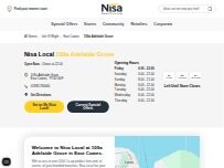 Website Screenshot Nisa Local
