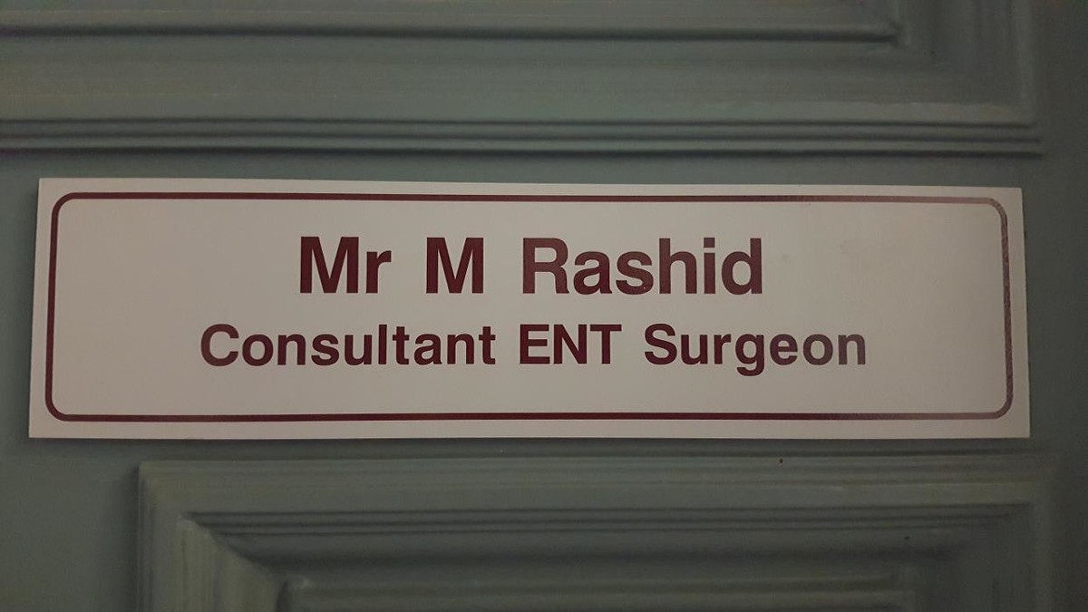 Images Mr Ear Nose Throat | Mr M Rashid | Specialist Surgeon