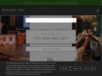 Website Screenshot Railway Inn