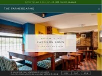 Website Screenshot The Farmers Arms