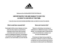 adidas LDN website screenshot