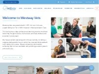 Website Screenshot Westway Veterinary Group, Howdon