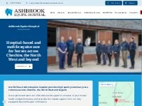 Website Screenshot Ashbrook Equine Hospital