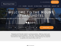 Mount Stuart Hotel website screenshot