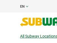 Website Screenshot Subway