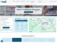 Website Screenshot Well Pharmacy