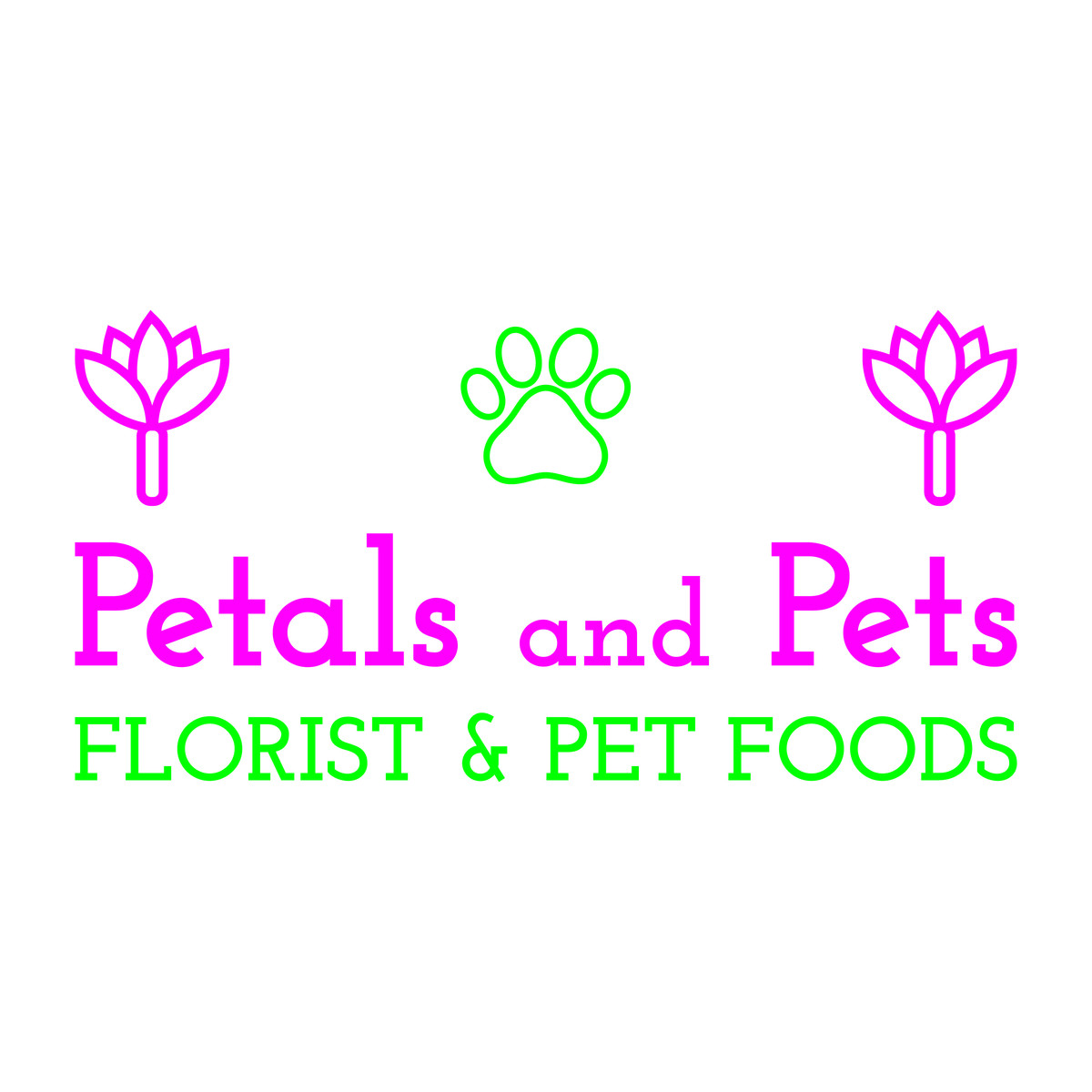 Petals n Pets Logo