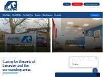 Website Screenshot Broughton Veterinary Group, Broughton Astley