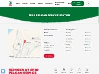 Website Screenshot SPAR Pelican Service Station