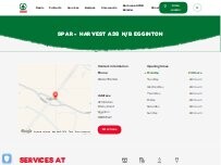 Website Screenshot SPAR - HARVEST A38 N/B EGGINTON