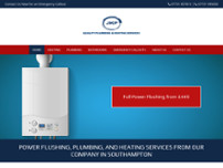JK Powerflush UK Plumbing And Heating website screenshot
