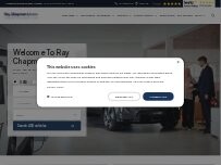 Website Screenshot Ray Chapman Motors
