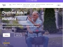 Website Screenshot Hereford Mobility Centre