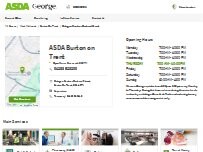 Website Screenshot ASDA Pharmacy