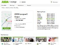 Website Screenshot ASDA Pharmacy