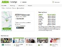 Website Screenshot ASDA Pharmacy