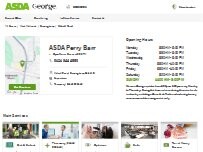 Website Screenshot ASDA Pharmacy