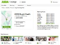 Website Screenshot ASDA Pharmacy