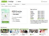 Website Screenshot ASDA Opticians
