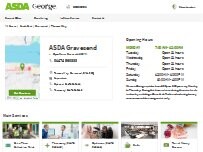 Website Screenshot ASDA Opticians