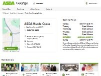 Website Screenshot ASDA Opticians