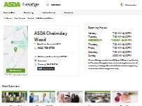 Website Screenshot ASDA Pharmacy