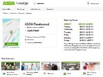 Website Screenshot ASDA Pharmacy